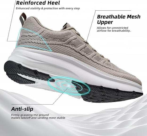 Men's Wide Toe Box Running Shoes
