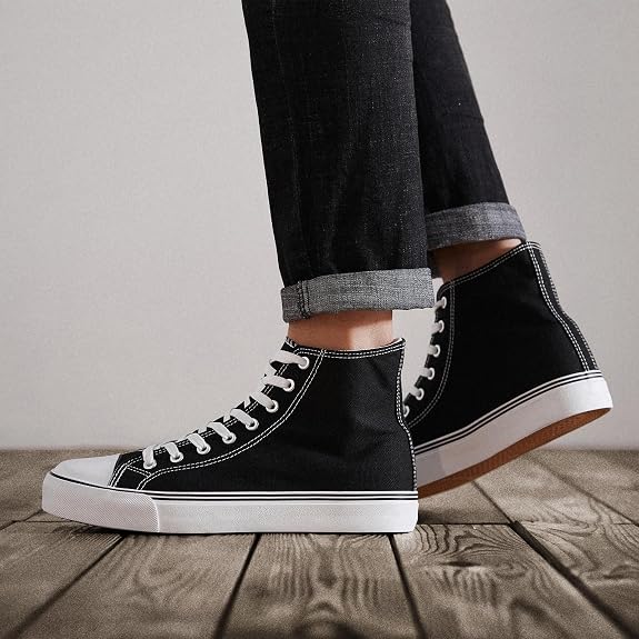 Men's High Top Canvas Sneakers