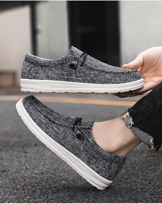 Men's Low Top Canvas Sneakers