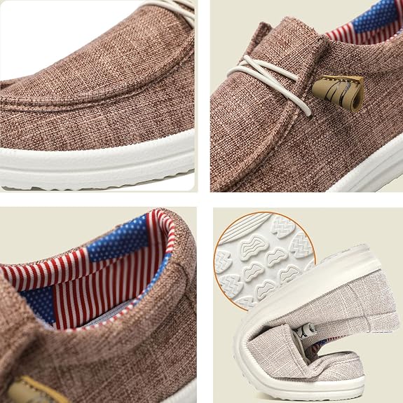 Men's Low Top Canvas Sneakers