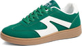 Retro Leather & Suede Sneakers