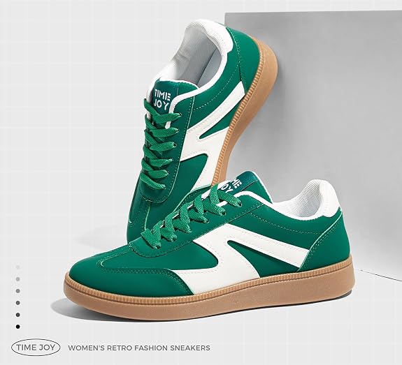 Retro Leather & Suede Sneakers