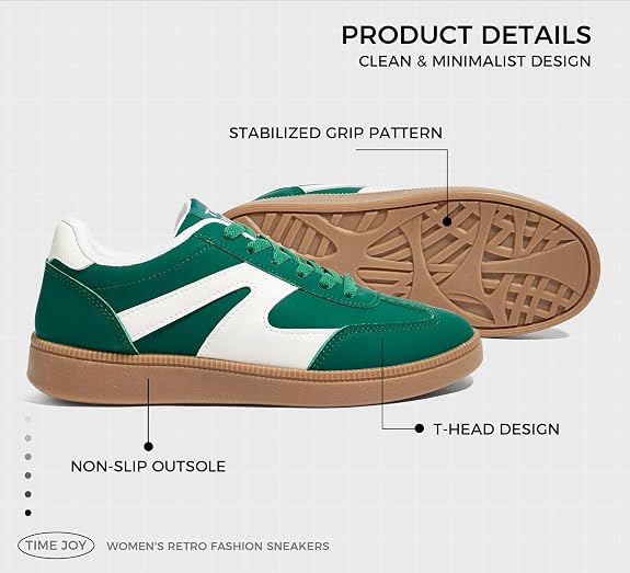 Retro Leather & Suede Sneakers